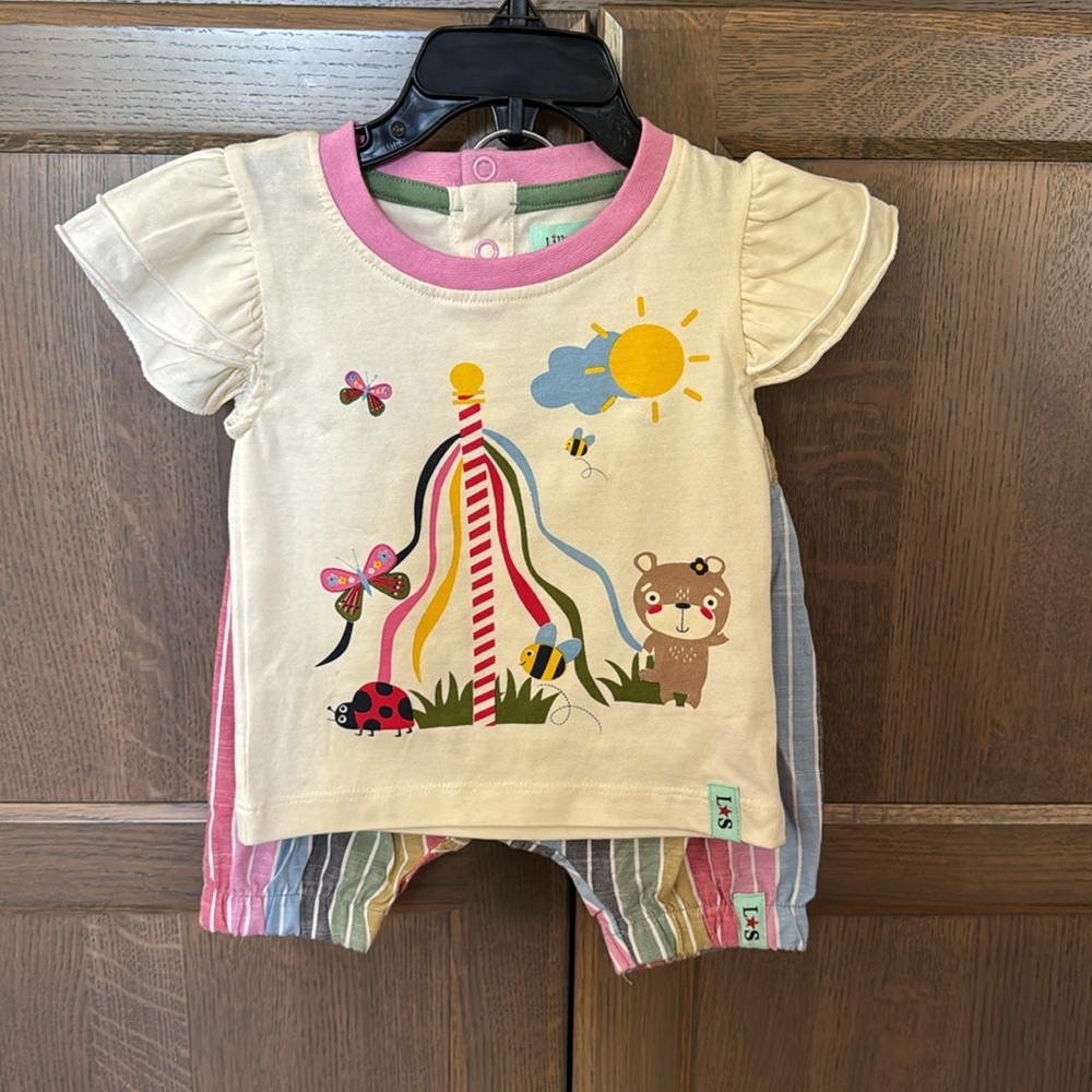 Lilly + Sid
Maypole Lilly Top & Short Set
